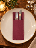 Șervețele cu buzunar Softpoint Bordeaux 33x40 cm – Bax 900 buc