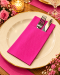 Șervețele cu buzunar Tissue Deluxe Roz închis 40x40 cm – Bax 600 buc