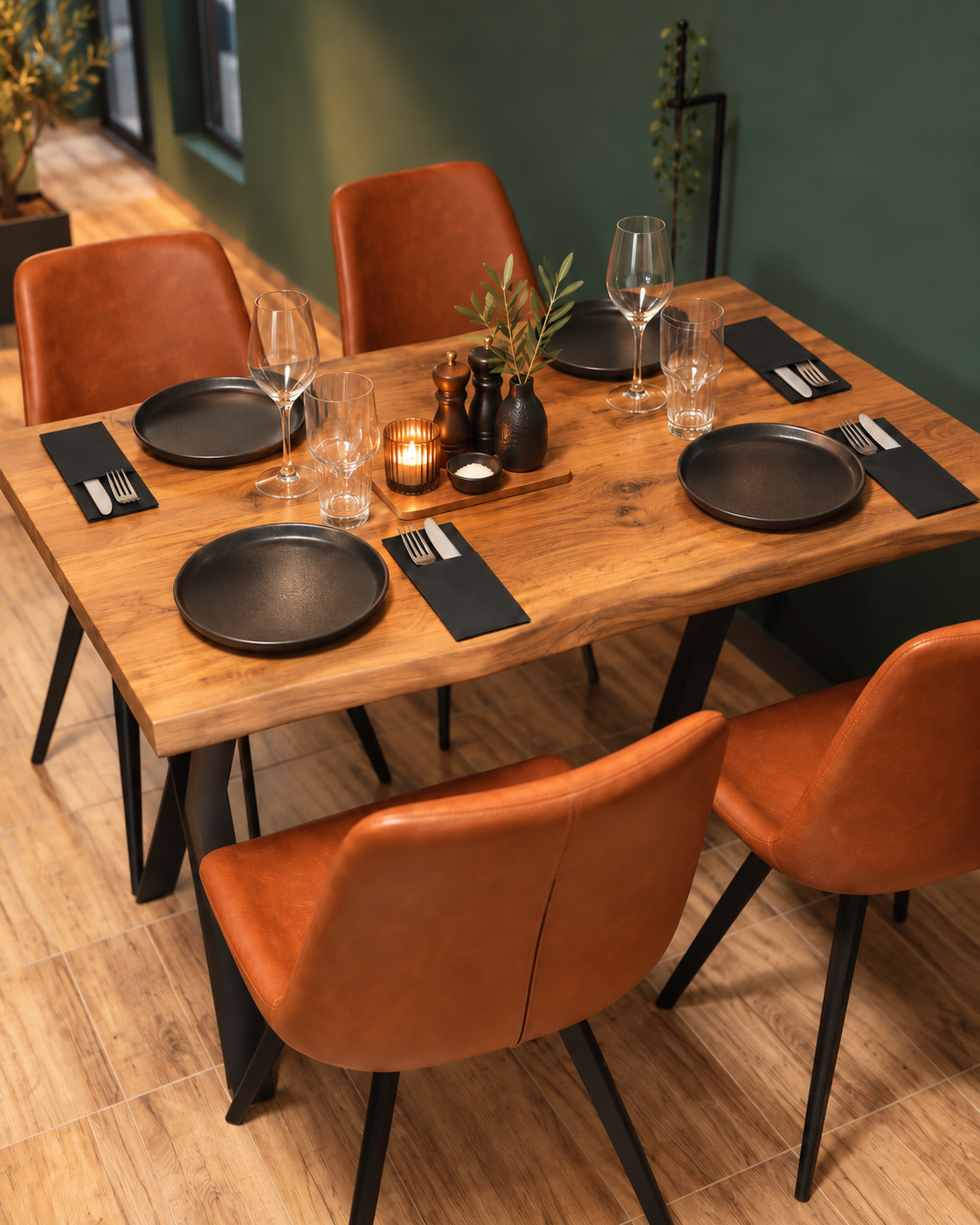 Șervețele cu buzunar Softpoint Negru 33x40 cm – Bax 900 buc