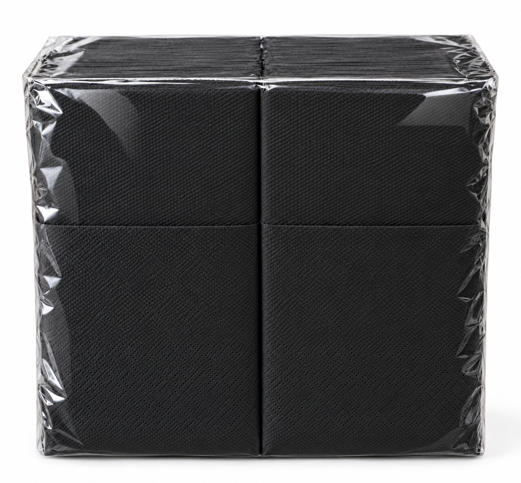 Șervețele cu buzunar Negru Softpoint 40x40 – Bax 900 buc